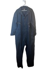 Dickies Men  s 3XLR Deluxe Blended Long Sleeve Coveralls Navy Hardly Worn