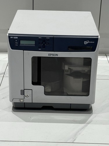 Epson Disc Producer Autoprinter PP-100N CD DVD Printing Machine Used
