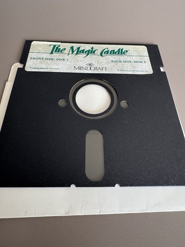 Jeu The Magic Candle Commodore CBM 64 C64 128 C128 Disk Mindcraft - Zdjęcie 6 z 13