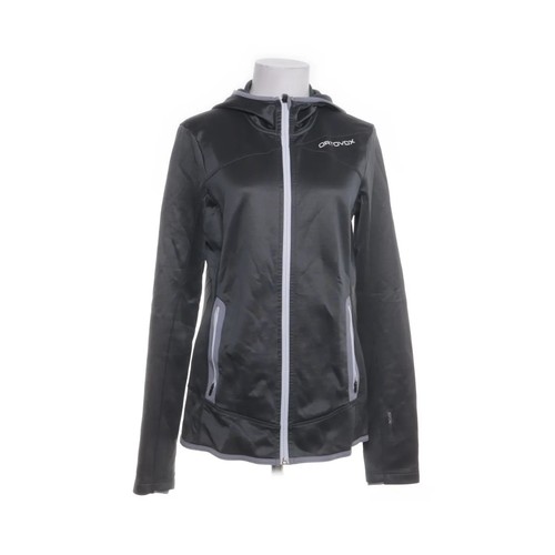 OYSHO Damen Jacke L Grau Polyester Casual