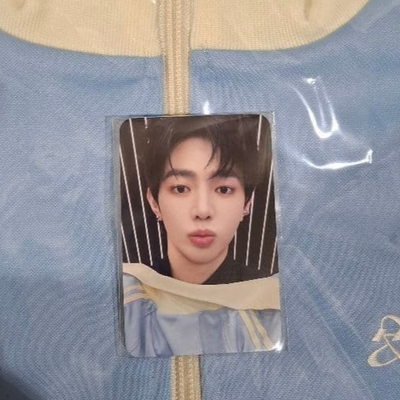 ZB1 ZHANG HAO Track Jacket with Photocard HERE & NOW ENCORE IN