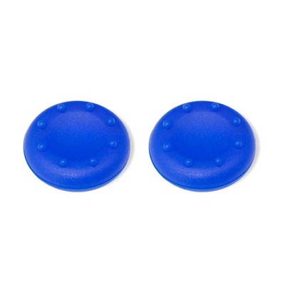 2x Silikon Joystick Thumb Kappe Controller Caps Kompatibel mit PS5/PS4/Slim Blau