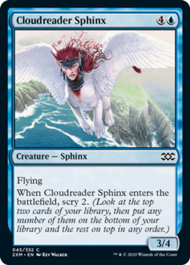 Cloudreader Sphinx Double Masters Lightly Played, English