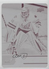 2017-18 Upper Deck AHL Printing Plate Magenta 1/1 Antoine Bibeau #96 03cb