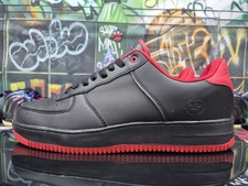 Phat Farm PF61784202A1 Mens 12M Black Red Synthetic Lace Up Sneakers BRAND NEW
