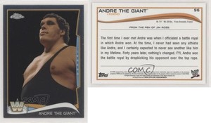 2014 Topps Chrome WWE Andre the Giant #96