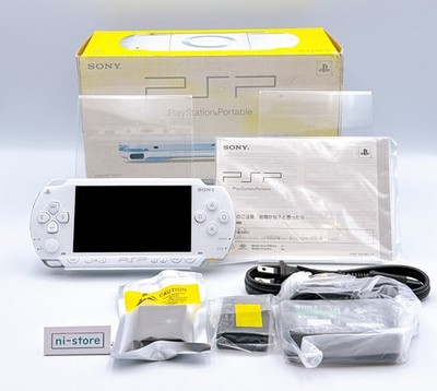 Sony PSP-1000 PSP 1000 Console White in Box Region free - Mint A+