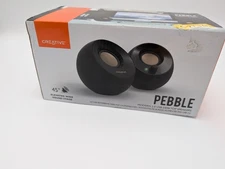 Creative Labs PEBBLE 2.0 USB Powered Desktop Laptop Speakers (Brand New Sealed)