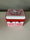 Vintage Hello Kitty Sanrio 1984 Mini Jewelry/Trinket Box With Mirror & Drawers — photo 1