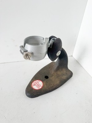 Vintage Dremel 600 Cast Iron Drill Stand Adjustable Base w/ Holder Clamp (EL14)