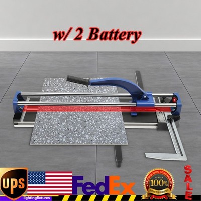 24'' Manual Tile Cutter Cutting Machine 600mm Precise Industrial Heavy Duty