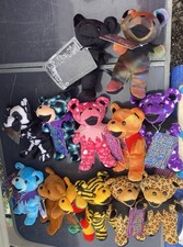 LOT OF 13- NEW GRATEFUL DEAD BEARS - BRAND NEW  Original Owner 