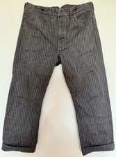 Double RL RRL W36/32 Hose Wabash Black Ultra ...