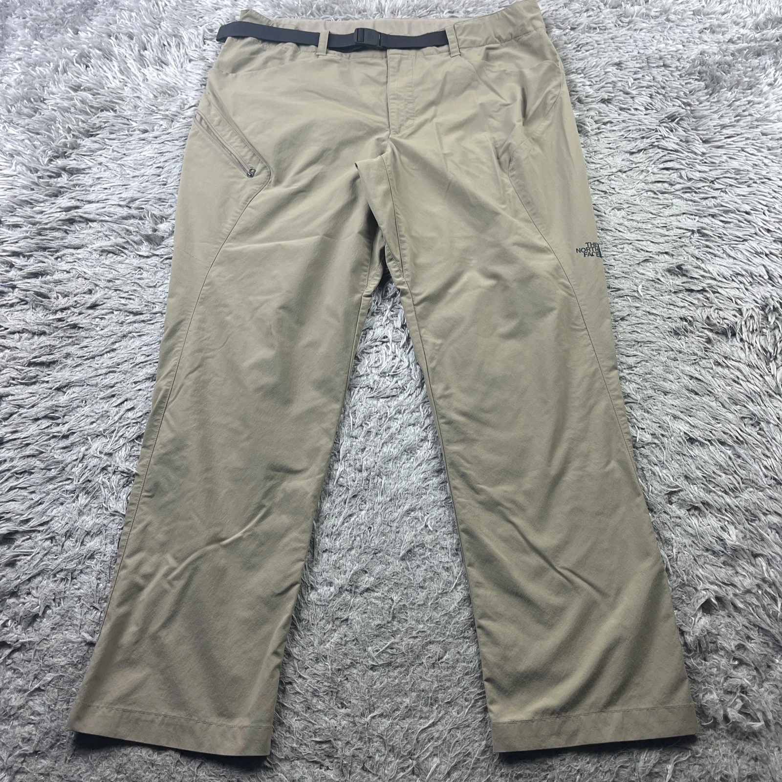The North Face Men's 38 Hiking Utility Pants Nylon Belted 721584 Cargo Act 38x31