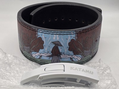 size small Katamu lever Weight Lifting Belt Samurai's Garden