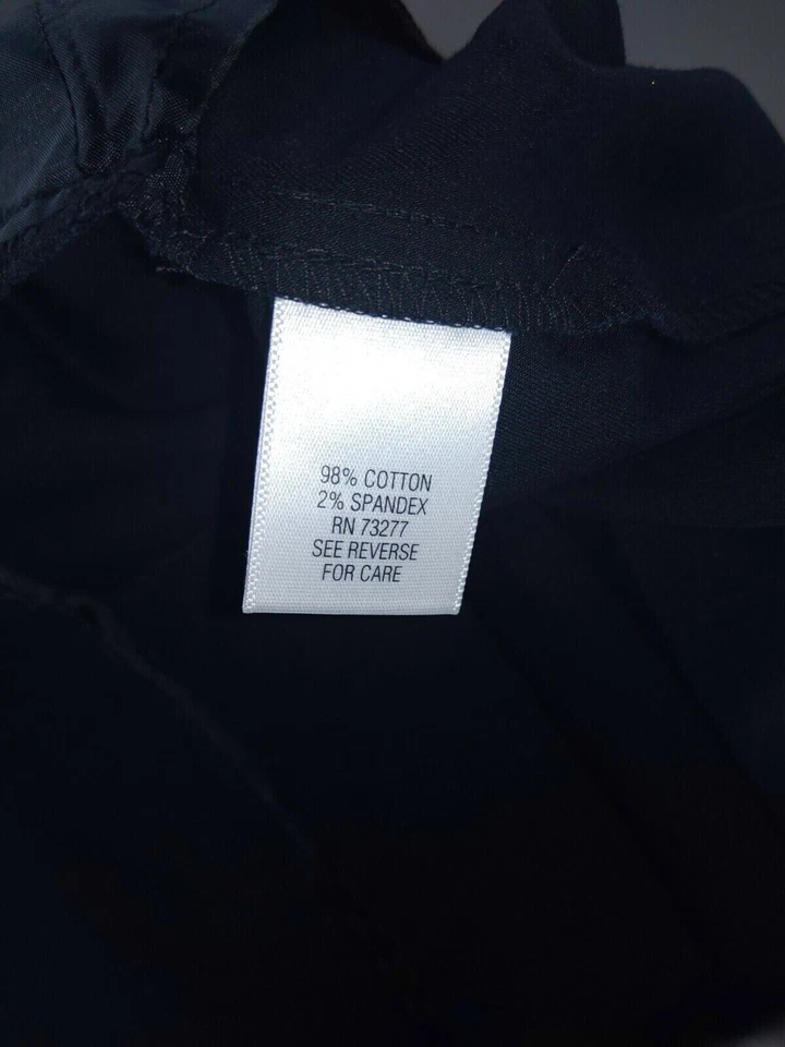 Pantalones cortos chinos informales plisados negros con cinturón Dana Buchman para mujer talla 4 color Foto 4 de 4