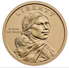 2026 D UNCIRCULATED SACAGAWEA NATIVE AMERICAN GOLDEN $1 DOLLAR COIN Fro MINT BAG — photo 3