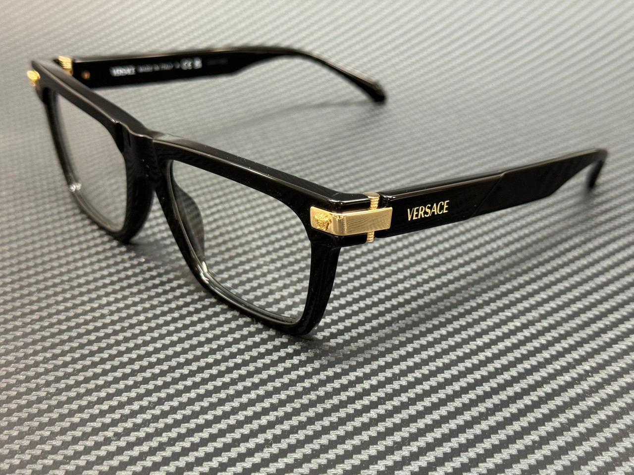 VERSACE VE3354F GB1 Black Men's 55 mm Eyeglasses