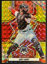 2022 Panini Mosaic JOEY BART Choice Fusion Red & Yellow Mosaic Prizm. FREE S&H
