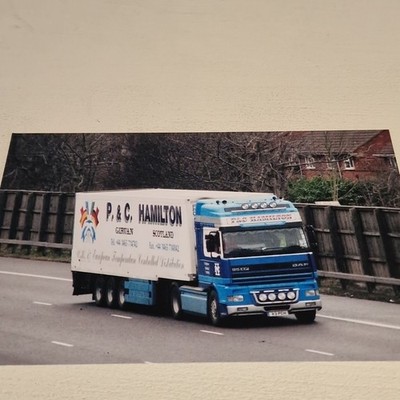 P & C Hamilton Girvan Schottland DAF LKW/LKW Foto 6 x 4 