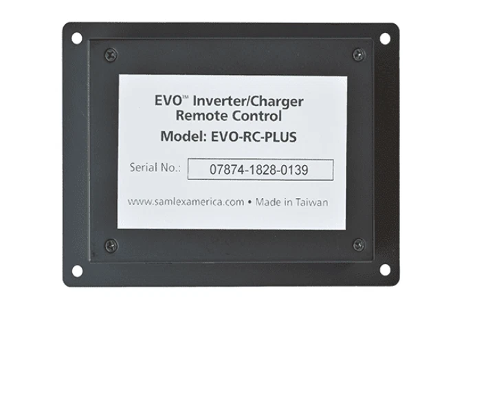 Mando a distancia Samlex EVO-RC-PLUS - para inversor/cargadores serie Evolution, LCD Foto 3 de 4