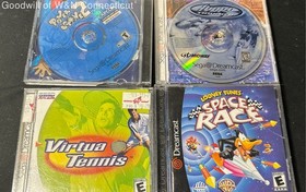 Sega Dreamcast Console HKT-3020 Sonic Adventure 2 14 Game Lot 3 Controllers