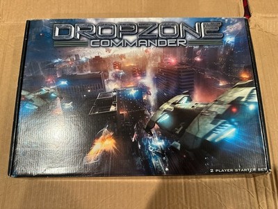 OOP Dropzone Commander 2 Player Starter Hawk Wargames New Open Box Drop Fleet