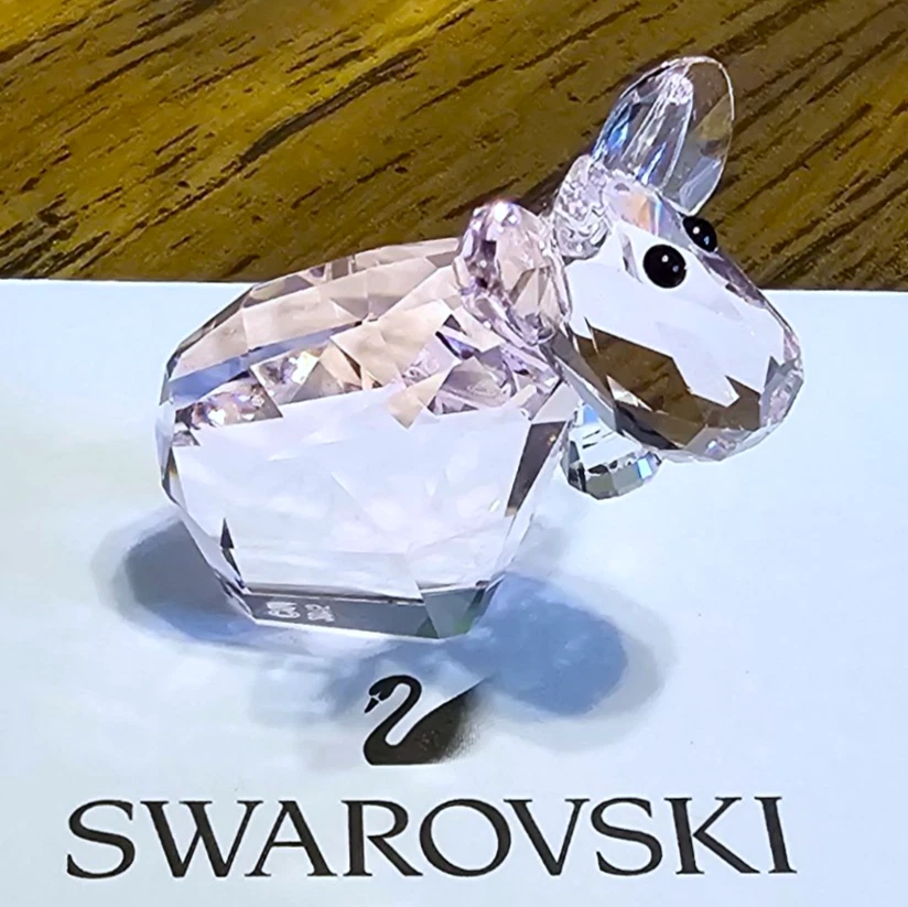 施华洛世奇水晶摆件牛| eBay