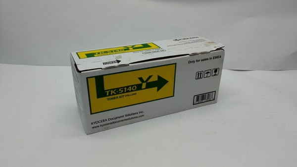 Kyocera Mita TK-5140Y Tonerkartusche 1T02NRANL0 Gelb FüR Ecosys M6030CDN-image