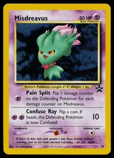 Pokemon Card - WoTC Black Star Promo Misdreavus #39