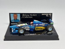 MINICHAMPS Benetton B195 No2 J Herbert 1995 UK GP Diecast Model Rare
