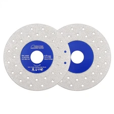 2pcs Diamond Cutting Grinding Disc Wheel for Porcelain Tile Saw Blade 115mm
