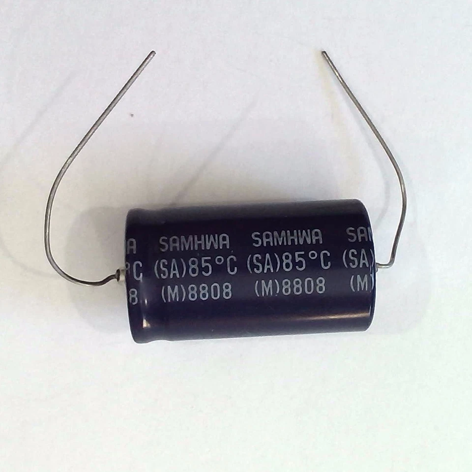 2200uF 50V 85°C CAPACITOR Axial Electrolytic Samwha - image 2 of 3