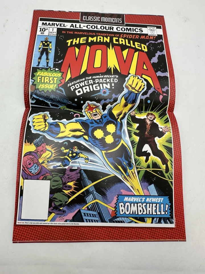 Eaglemoss #54 Nova Classic Marvel Figurine Collection MAGAZINE ONLY FREE SHIP - Image 2 of 4