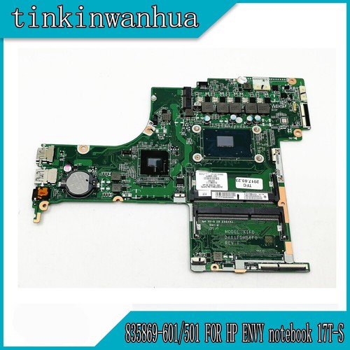 835869-601 Laptop Motherboard I7-6700HQ HM170 DDR4   FOR HP ENVY 17T-S Series #w