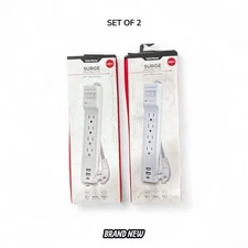 2 PK - CyberPower Surge Protector W/ USB / USB-C Charging P405UC 40L Surge USB