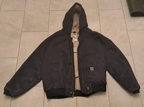 Carhartt FR Jacket Men's XXL Vintage 2XL Fire Resistant Quilt Lined FRJ184 DNY