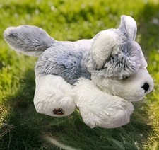 Ganz Webkinz HUSKY Dog HM120 Plush Stuffed Animal