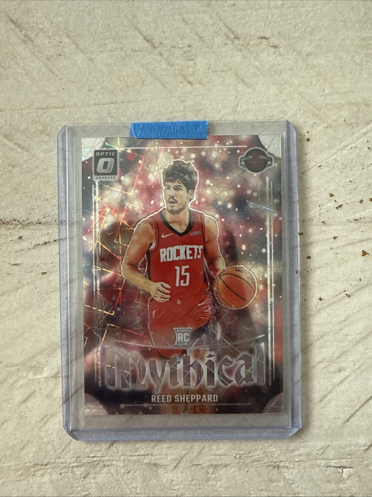 2024-25 Panini Donruss Optic Reed Sheppard #6 RC Rookie Mythical Velocity SSP