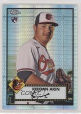 2021 Topps Chrome Platinum Anniversary Mega Box Prism Refractor Keegan Akin 2k3