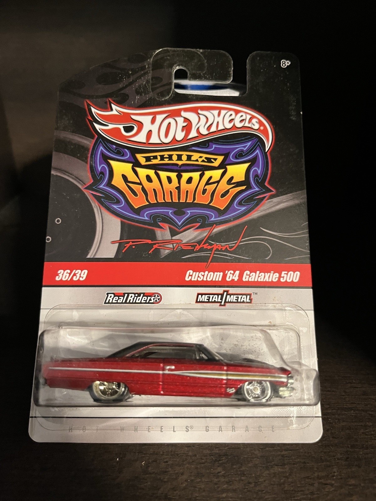 Hot Wheels Phil's Garage Series Custom '64 Galaxie 500 Red Version (Dirty)