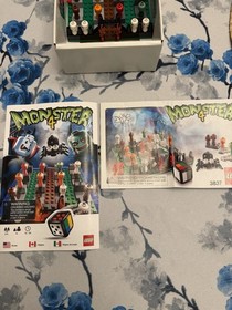 LEGO Magikus 3836 & Monster 4 3837 Complete Board Game Sets with Box &  Manuals 
