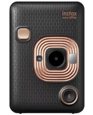 NEW Fujifilm Instax Mini LiPlay Hybrid Instant Camera -Elegant Black