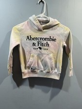 Abercrombie Kids Hoodie Tie-Dye New York Embroidered Size 5/6