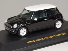 ■Immediate decision ixo 1/43 [New Mini Cooper Presentation 2000 (Black/White