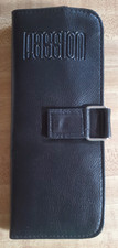 Passion Brand Shears Case - Black with silver buckle and snap