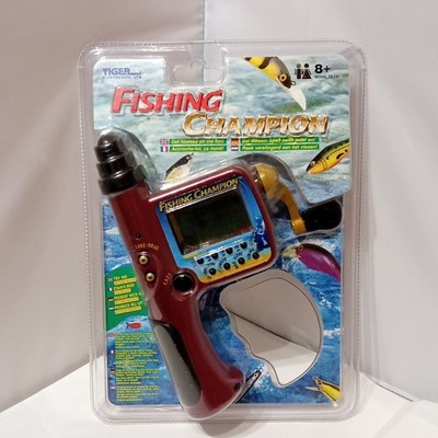 Fishing Champion Electronic Handheld LCD Game Tiger Electronics 1997 NEU RAR