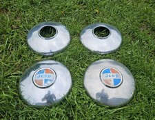 Set Of 4 1970-1984 Jeep 10.5 Stainless Hubcaps Hub Caps Amc Era Cj Series 10