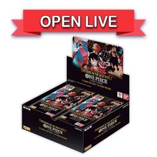 Open Live One Piece TCG OP-09 Emperors in the New World Booster Box English