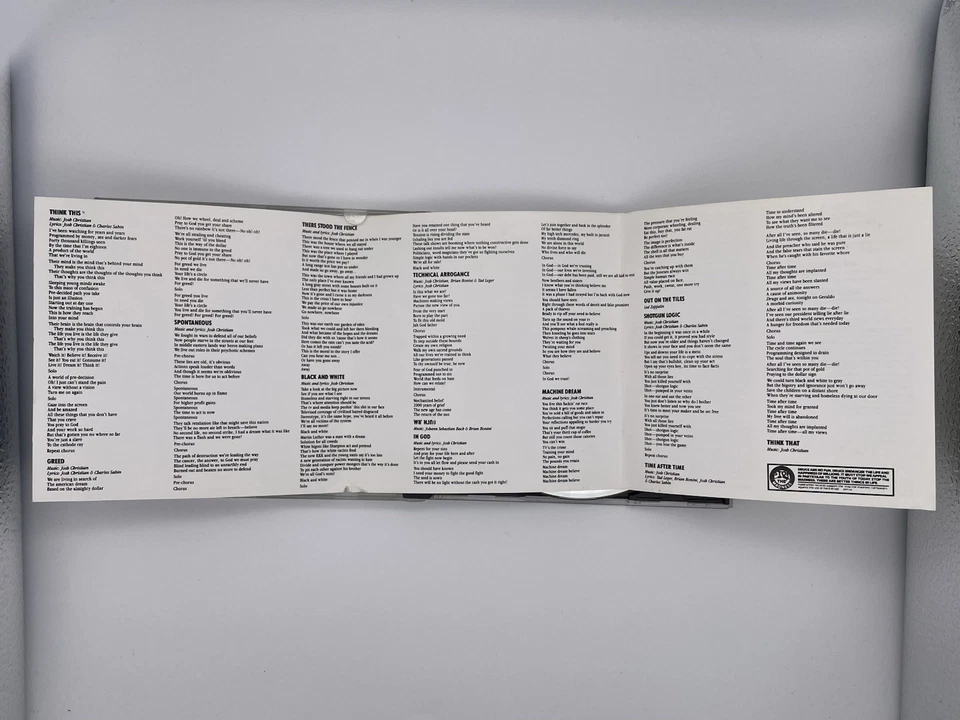 CD: Toxik - Think This, Roadrunner Records – RO 9460-2, 1989, West Germany - Bild 4 von 4